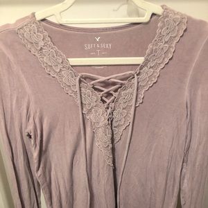 American Eagle Soft & Sexy Long Sleeve